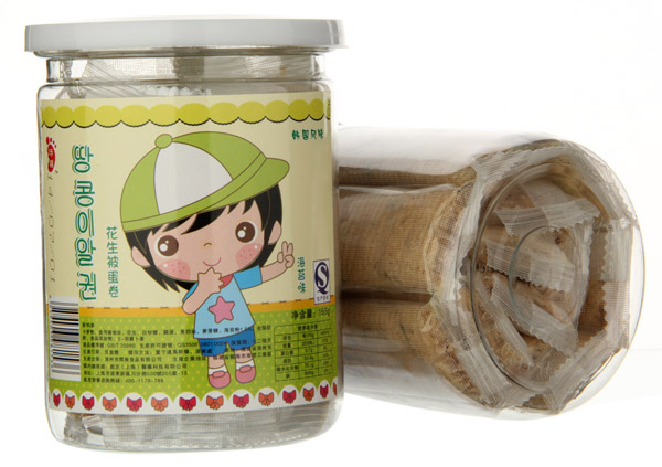 咔喜海苔味花生被蛋卷