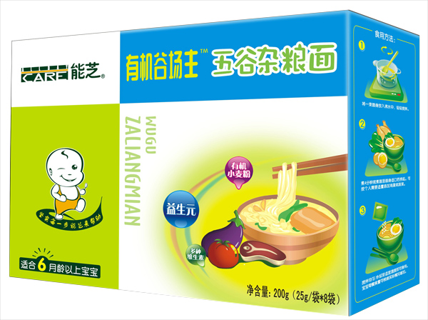 能芝有機(jī)谷場(chǎng)主五谷雜糧面