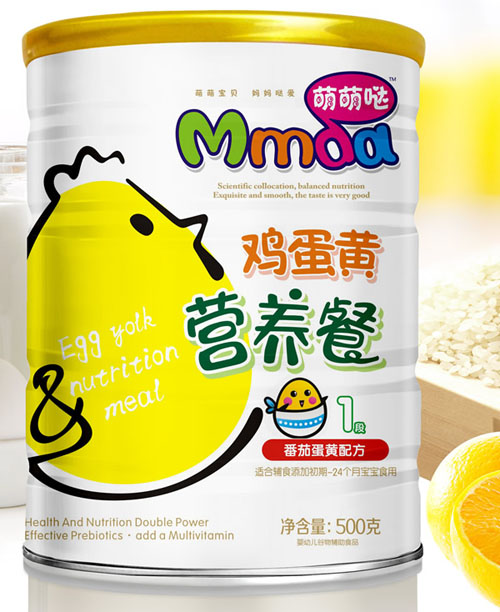 萌萌噠500克鐵聽番茄蛋黃雞蛋黃營養(yǎng)餐