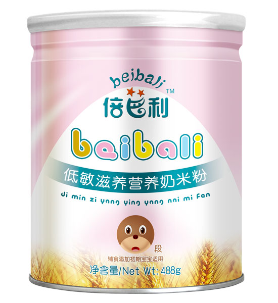 倍芭利低敏滋養(yǎng)營養(yǎng)奶米粉罐裝