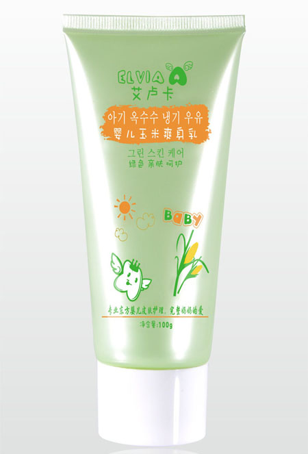 艾盧卡yinge玉米爽身乳