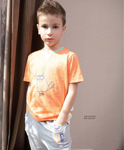 快樂城堡可愛狗短袖