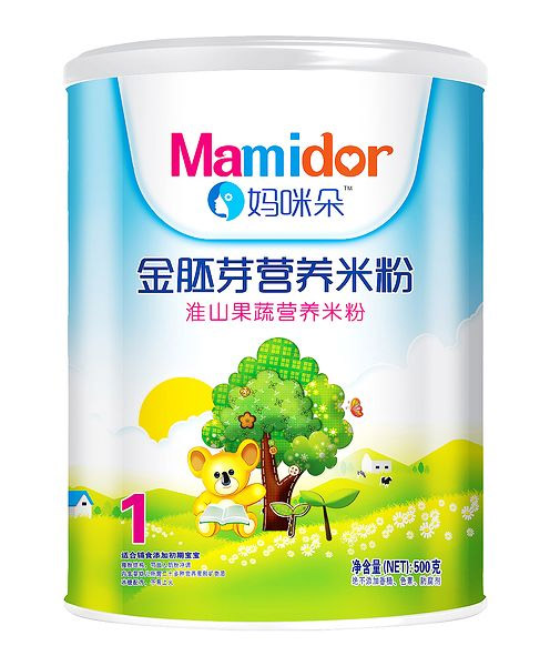 媽咪朵金胚芽淮山果蔬營(yíng)養(yǎng)米粉(聽(tīng)裝)