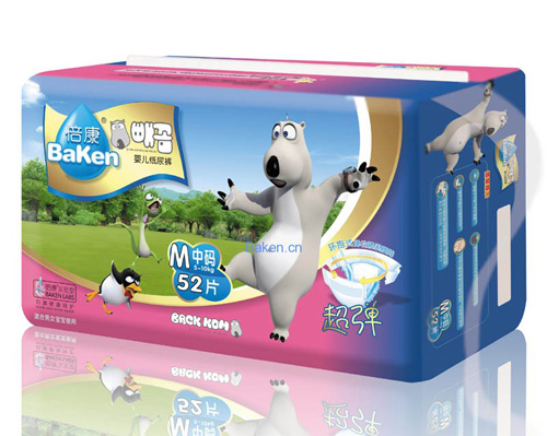 貝肯熊超彈yinge紙尿褲M碼(大包裝)
