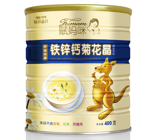 賦媽咪鐵鋅鈣菊花晶