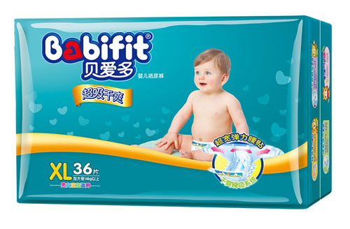 貝愛多超級干爽紙尿褲XL碼36片大包裝