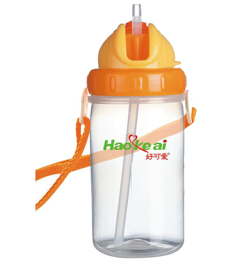 好可愛(ài)直身兒童吊帶水壺