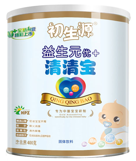 初生源益生元優(yōu)+清清寶聽裝400g