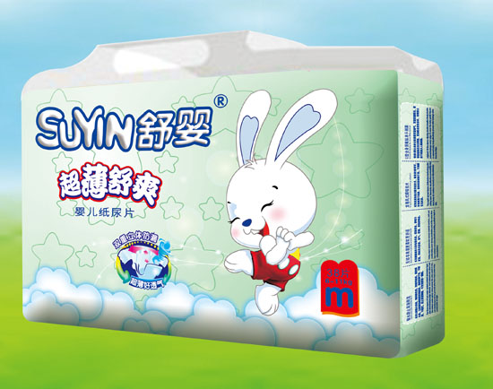 舒嬰超薄舒爽yinge紙尿片M碼38片