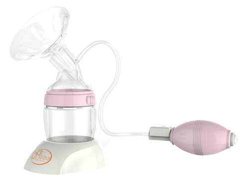 拍拍手吸奶器粉色