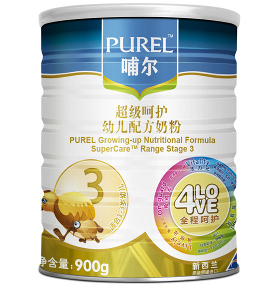 哺爾超級呵護youe配方奶粉3段
