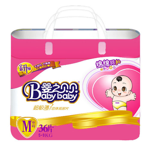 嬰之貝貝超極薄尿片中號(hào)36片