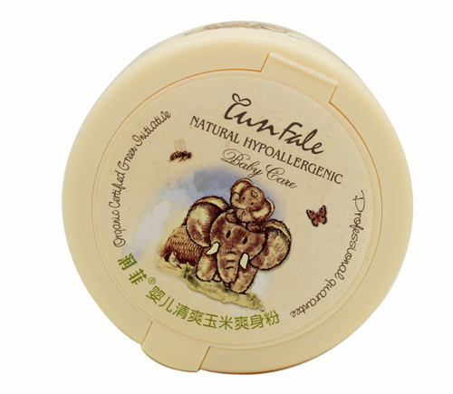 潤菲yinge清爽玉米爽身粉