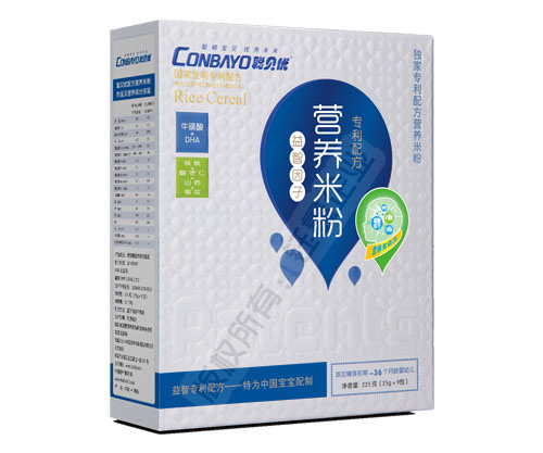 聰貝優(yōu)益智因子專利配方營(yíng)養(yǎng)米粉盒裝