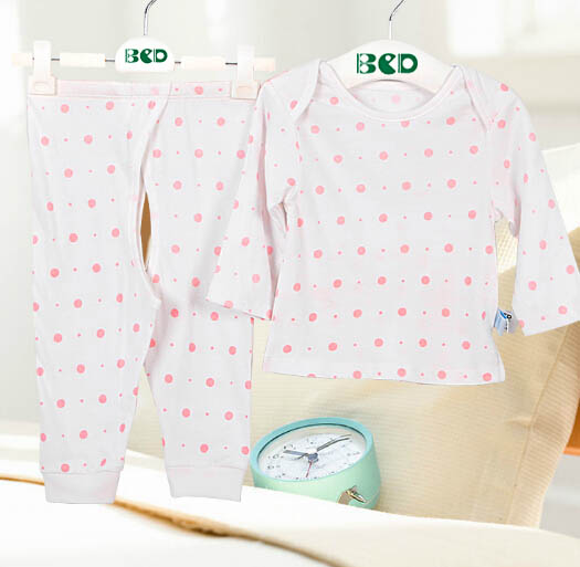 貝茜蒂白色波點純棉內(nèi)衣套裝