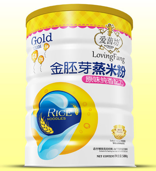 愛茵坊原味純香金胚芽蒸米粉鐵聽