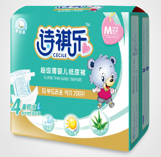 詩祺樂超級薄yinge紙尿褲M碼