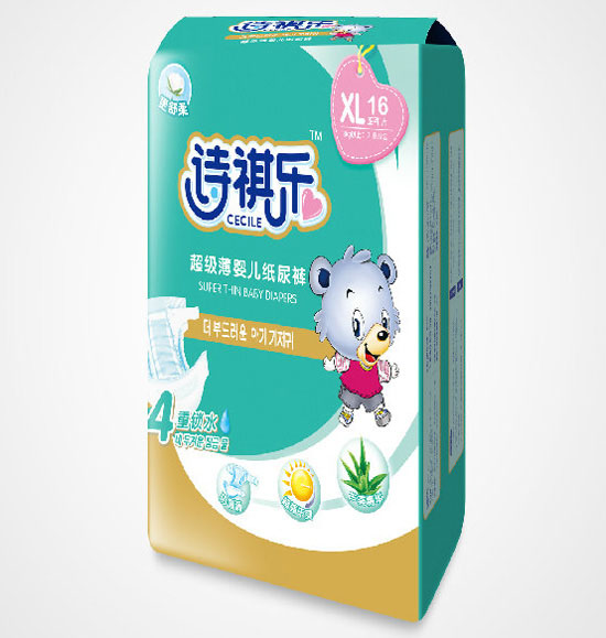 詩祺樂超級薄yinge紙尿褲(大包)XL碼