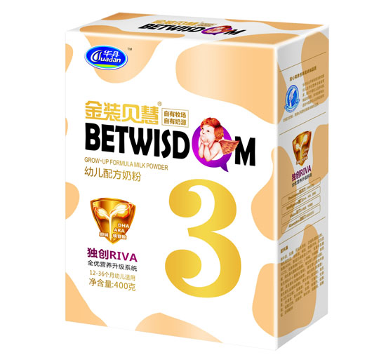金裝貝慧youe配方奶粉3段盒裝