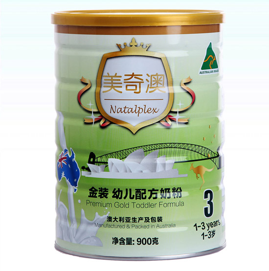 美奇澳金裝youe配方奶粉3段
