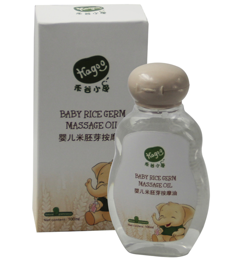 禾谷小象yinge米胚芽潤膚按摩油