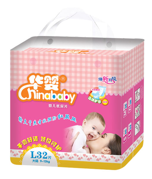 華嬰煥新升級yinge紙尿片L32片