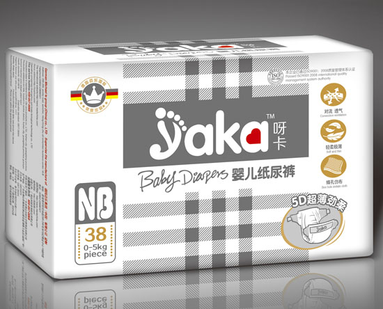 呀卡yinge紙尿褲NB碼38片