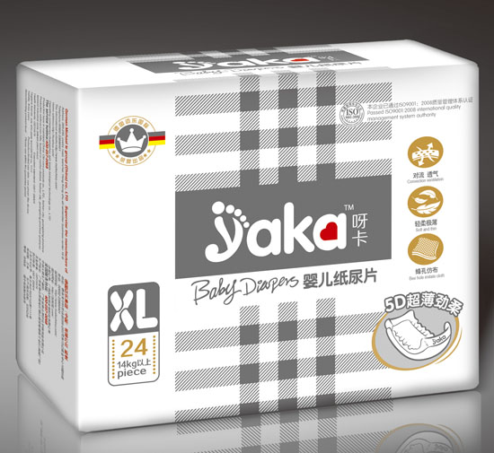 呀卡yinge紙尿片XL碼24片