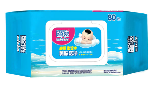 智選超厚yinge濕紙巾80片裝