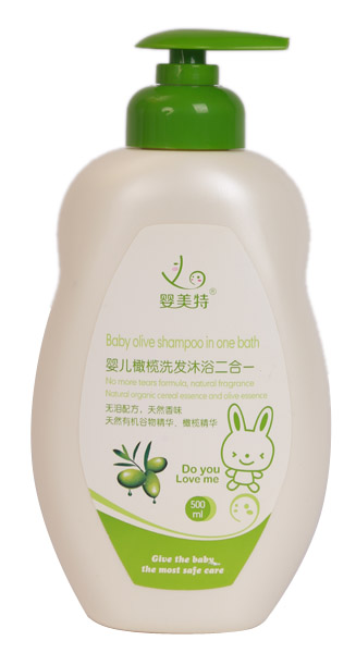 嬰美特yinge橄欖洗發(fā)沐浴二合一500ml