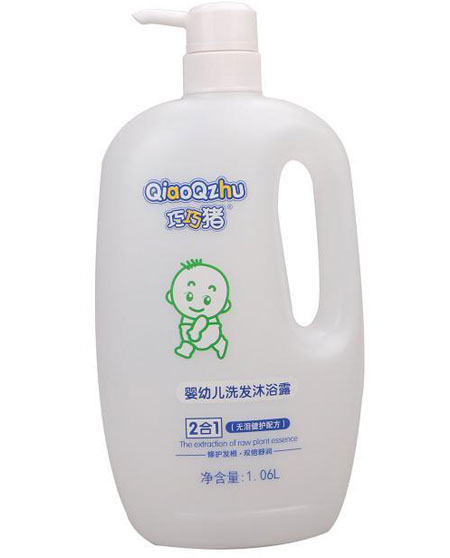 巧巧豬二合一yingye洗發(fā)沐浴露