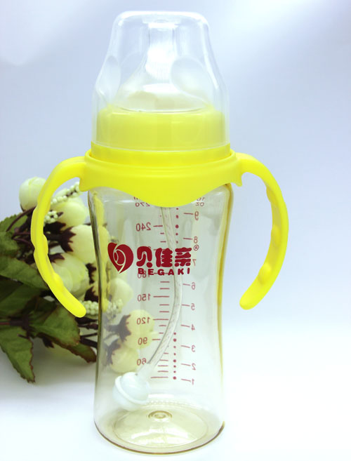 貝佳親yinge奶瓶300ml黃色