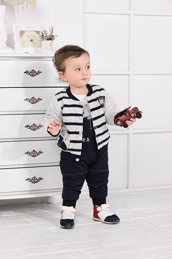 卡拉貝熊兒童套裝(灰色)