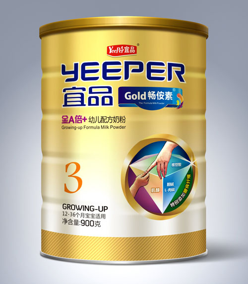 宜品金A倍+聽3段youe配方奶粉