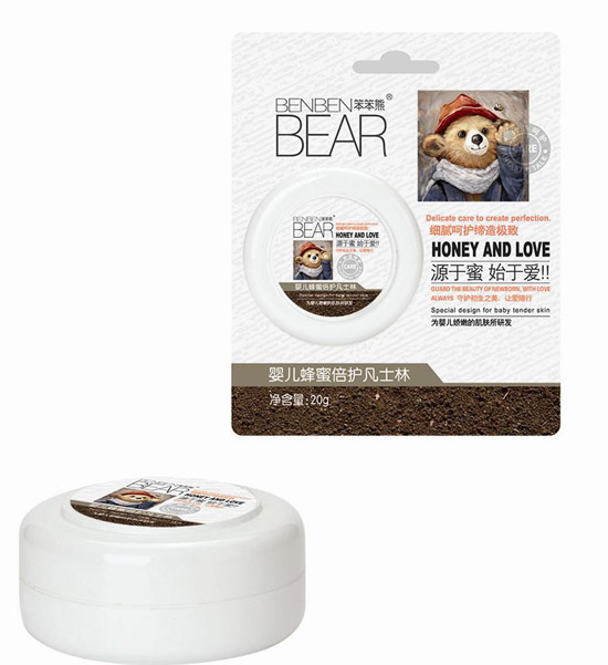 笨笨熊yinge蜂蜜倍護凡士林