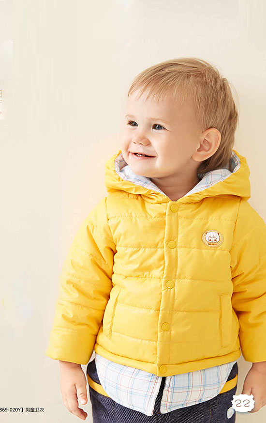 澳恬喜氣羊羊男童風衣