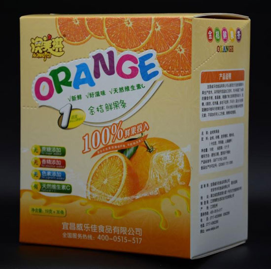 澳美琪鮮果條(金桔味)