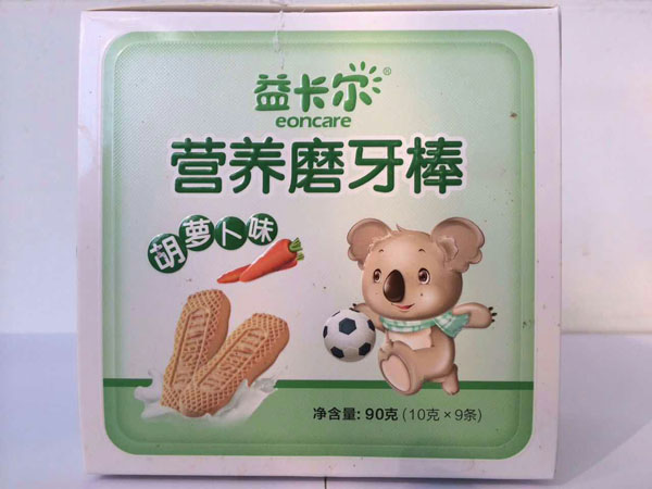 益卡爾營養(yǎng)磨牙棒胡蘿卜味