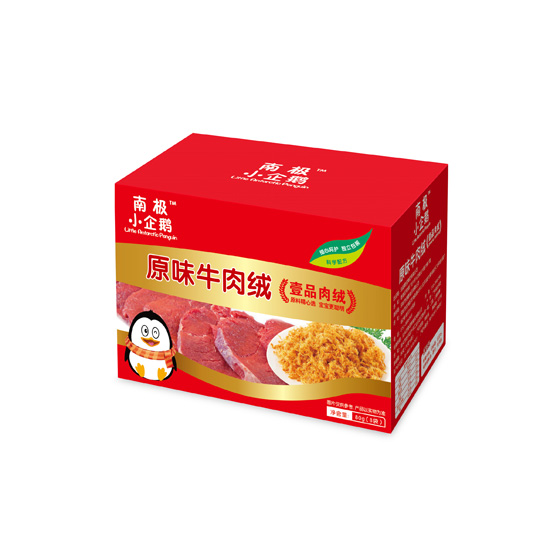 南極小企鵝原味牛肉絨