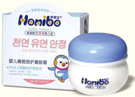 韓嬰寶yinge橄欖倍護嫩膚霜