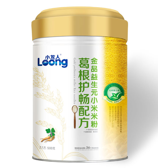 小龍人葛根護(hù)暢配方金品益生元小米米粉