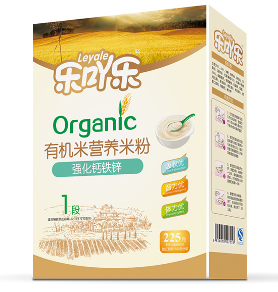 樂吖樂強化鈣鐵鋅1段225g盒裝