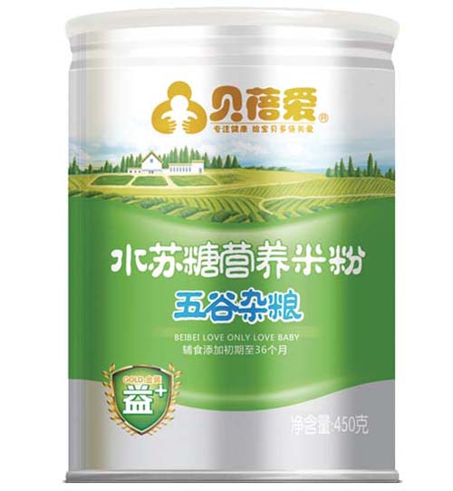 貝蓓愛水蘇糖五谷雜糧米粉