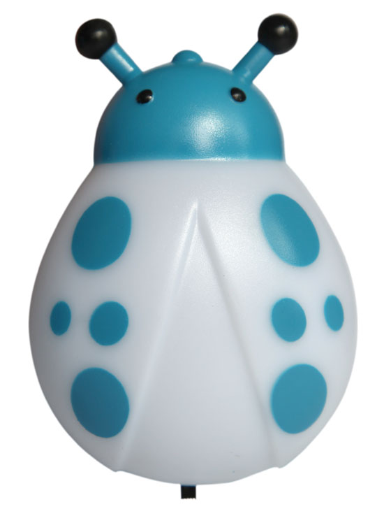 樂(lè)琪歡樂(lè)甲殼蟲夜燈藍(lán)色