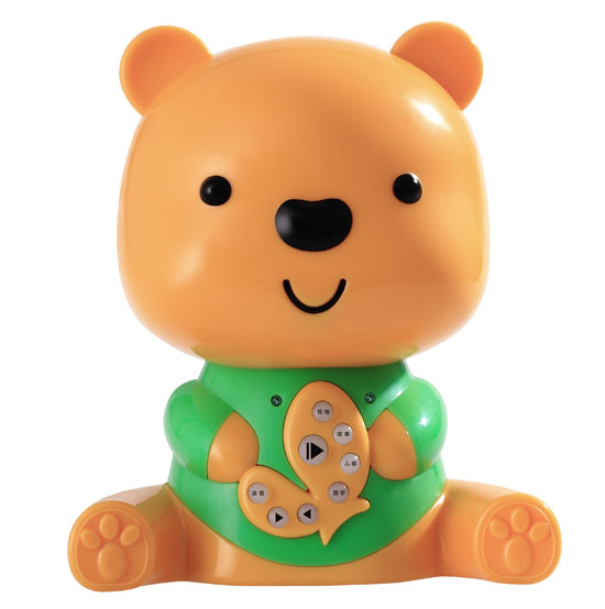 樂琪小熊哈彼早教故事機綠色