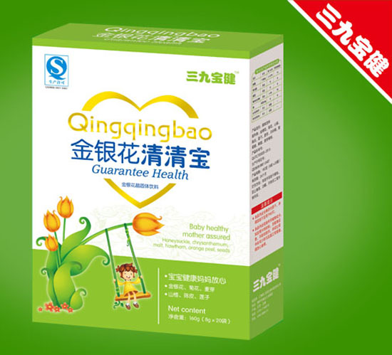 三九寶健金銀花清清寶盒裝