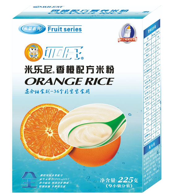亞氏米樂尼香橙配方米粉盒裝