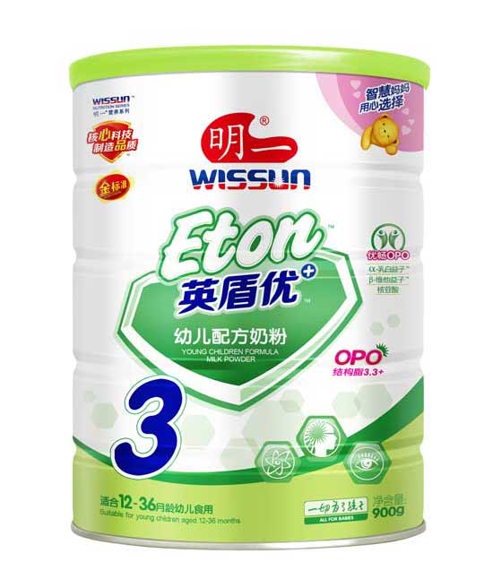 明一英盾優(yōu)youe配方奶粉3段