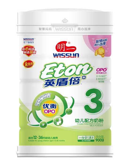 明一英盾倍youe配方奶粉3段
