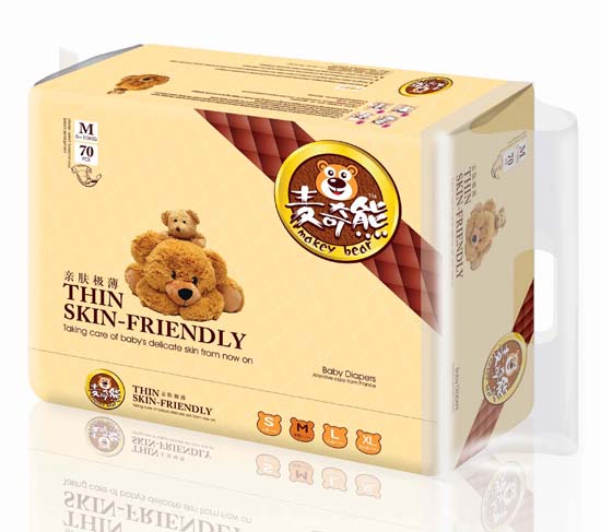 麥奇熊yinge紙尿片M碼70片大包裝